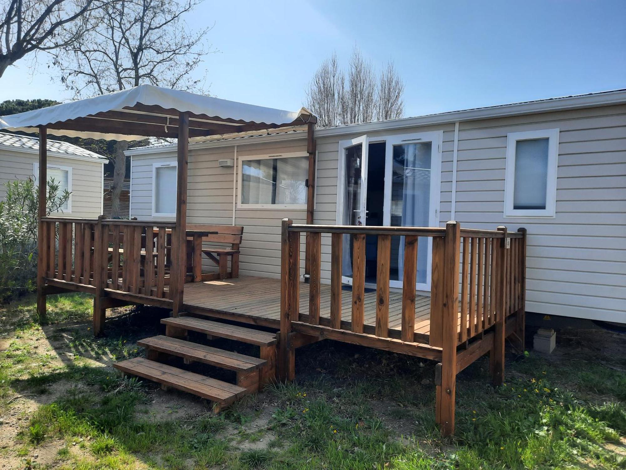 Mobilhome Clim La Falaise 4 Etoiles * Narbonne